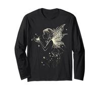 Fée Mythique Motif Fantaisie Illustration Fée Manche Longue