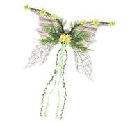 Fée - papillon avec décorations florales Pour le jeu de rôle | lire au design attrayant pour adultes et , événements, voyages, vacances, festival, scène, fot