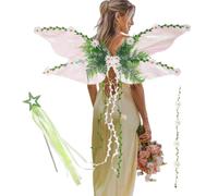 Fée pour adultes, accessoires de costume de fée pour fête | Kit cosplay carnaval pour amies, Halloween, carnaval, spectacle, théâtre, bal masqué, fête à thème, anniversaire