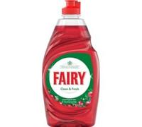 Fée propre et frais à la grenade et de chèvrefeuille liquide vaisselle 383 ml (lot de 10)