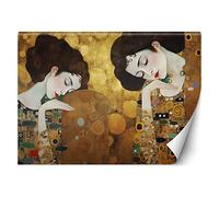 Feeby Papier peint de luxe Femmes Gustav Klimt 300x210 cm XXL Moderne Décoration Murale Muraux Tapisserie Salon Chambre à coucher Bureau Couloir Hôtel Spa Design Art Nouveau Main or