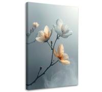 Feeby, Tableau sur Toile, Petites branches et fleurs, 40x60