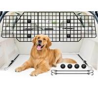 FEED GARDEN Barrière de Voiture réglable pour Chien pour SUV, véhicules, camions, Grande barrière de séparation Universelle améliorée pour Animaux de Compagnie pour Zone de Chargement, 93 cm à 153,9