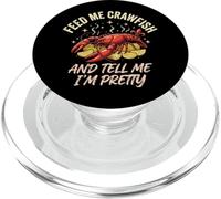 Feed Me Crawfish and Tell Me I'm Pretty Cuisine du Sud PopSockets PopGrip pour MagSafe