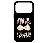 Feed Me Dumplings Dim Sum Bao Food Kawaii Coque pour iPhone 17 Pro