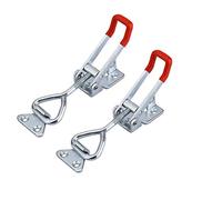 feedal Lot de 2 loquets à bascule réglables pour porte, armoire, boîte (600 kg GH-4003)