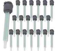 feedal Lot de 20 buses de pistolet applicateur de mélange époxy, pour cartouche de colle AB de 50 ml (ratio d’application 1:1)