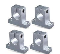 feedal Lot de 4 guides de serrage en aluminium SK12 pour arbre de 12 mm de diamètre