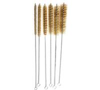 feedal Lot de 6 brosses de nettoyage en laiton pour tube de tuyau, cylindre, etc
