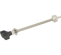 Feedback Sports Adaptatateur d'Axe Traversant pour Support de Centrage Pro-Truing gris universal