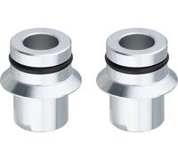 Feedback Sports Douilles Adaptatrices pour Axe Traversant pour Omnium gris universal