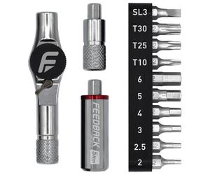 Feedback Sports - Reflex Fixed Torque Ratchet Kit - Outil vélo 5 Nm