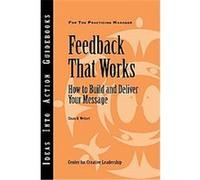 Feedback That Works Sloan R. Weitzel (Auteur)