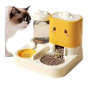 Feeder Automatic Cat, Cat Feeder Automatic - Bols d'eau et de Nourriture pour Animaux de Compagnie | Distributeur Alimentaire Auto-Dispense, mangeoires automatiques pour Les Petits et Moyens Chats et