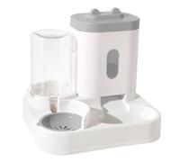 Feeder Automatic Dog & Cat | Dispensateur d'eau pour Animaux De Compagnie De 1000 ML | Station De Repas De 2300 ML | Bol d'alimentation Automatique Et Conteneur De Rangement pour Chiens, Chats Et