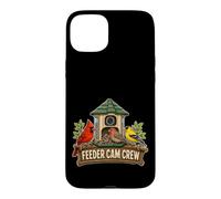 Feeder CAM Crew Observation Oiseaux Mangeoire Caméra Coque pour iPhone 15 Plus