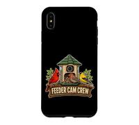 Feeder CAM Crew Observation Oiseaux Mangeoire Caméra Coque pour iPhone XS Max