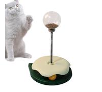 Feeder de puzzle de chat, distributeur de friandises de chat, Traitez la distribution du jouet pour chats, Boule de compagnie anti-pour l'enrichissement en intérieur, soulagement de l'ennui de l'auto-