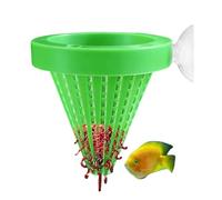 Feeding Dish - Suction Cup Red Worm Feeder Bowl | Fish Tank Feeding Cup - For Home Living Room Bedroom Tabletop Aquarium Aquarium Aquatic Plants, Bloodworm Cups