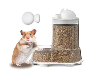 Feeding et bols d'eau de hamster - Bouteille d'eau de hamster Distributeur automatique | Distributeur d'eau amovible de grande capacité stable pour souris Hérisson Hidret Chinchilla Mots P