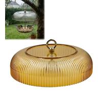 Feeding Shield for Rain Prevention, Squirrel Proof Bird Baffle, Weatherproof Large Dome Baffle for Pole Birdhouse Feeding Station Tree Window Garden Outdoor Balcony Yard