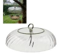 Feeding Shield for Rain Prevention, Squirrel Proof Bird Baffle, Weatherproof Large Dome Baffle for Pole Birdhouse Feeding Station Tree Window Garden Outdoor Balcony Yard