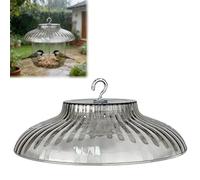 Feeding Shield for Rain Prevention, Squirrel Proof Bird Baffle, Weatherproof Large Dome Baffle for Pole Birdhouse Feeding Station Tree Window Garden Outdoor Balcony Yard