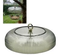 Feeding Shield for Rain Prevention, Squirrel Proof Bird Baffle, Weatherproof Large Dome Baffle for Pole Birdhouse Feeding Station Tree Window Garden Outdoor Balcony Yard