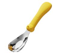 Feeding Spoons - Small Tableware Implement, Ergonomic Handled Eating Tool, Sanitary Metal Composition, Textured Holding Section, Accurate Food Acquisition, Ideal for Beginner
