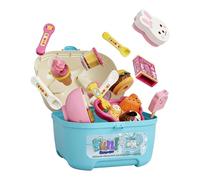 Feeding Toy Set - Early Education Pretend Play Food Playset - 9.84x7.87x7.87 inches Simulation Feeding Toy - for Kids Home Nursery Kindergarten Classroom Daycare Center Birthday Holiday