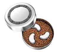 Feedoo Gamelle pour Chien à Alimentation Lente, Double Couche en Acier Inoxydable de qualité Alimentaire, Robuste avec Base en Caoutchouc antidérapant, capacité de 1 Tasse pour Chiens de Petite et