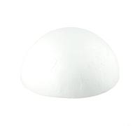 Feegow 1 lot de boules en mousse pour travaux manuels, 15 cm/18 cm/20 cm/25 cm - Boules blanches pour art, artisanat, projets scolaires, décorations, fournitures d'artisanat de mariage (15 cm)