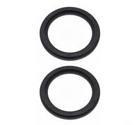 Feegow 10745 Step Lot de 2 rondelles en caoutchouc de rechange pour marches de piscine, échelles et joints de valve de plongée - Caoutchouc EPDM, antidérapant, résistant aux intempéries