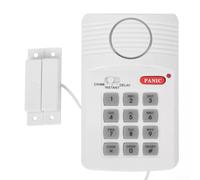 Feegow Alarme de porte sans fil pour abri de jardin, garage, caravane, cambrioleur de sécurité