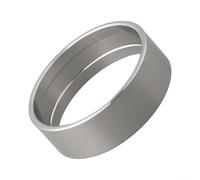 Feegow Anneaux de réglage de la hauteur de la fourche avant, kit d'extension de tube de direction de 28,6 mm, entretoises légères en titane (10 mm)