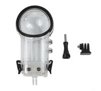 Feegow Boîtier de plongée invisible, pour Insta360-50M Coque en polycarbonate transparent étanche avec support de montage
