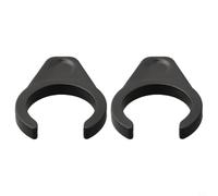 Feegow Capuchon de verrouillage de pédale en plastique ABS, verrou de pédale de vélo pliable, mécanisme de pliage de pédale de vélo, clip de pédale anti-desserrage (noir)