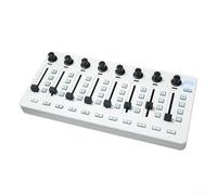 Feegow Contrôleur MIDI USB, contrôleur MIDI général pour production musicale, console de mixage MIDI sans fil