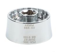 Feegow Extracteur de pédalier en acier chromé 5 douilles | Convient pour 39-49 mm OD, comprend pour r60 DUB16T FSA386, design 5 en 1, installation précise, empêche les dommages