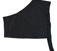 Feegow Gilet équestre anti-frottement pour protéger la poitrine et les épaules du cheval - Couverture en élasthanne isolante respirante - 70 x 60 cm - 255 g - Noir