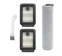 Feegow Kit brosse rouleau souple et filtres compatibles/de rechange pour aspirateur Uwant X100/X100 S Pro, y compris 1 brosse rouleau et 2 filtres