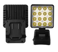 Feegow Lampe de travail LED sans fil conçue pour une utilisation avec des piles Parkside X20 V, idéale pour les projets de bricolage