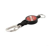 Feegow Lanière rétractable pour plongée sous-marine, crochet de support d'équipement, cordon d'attache pour équipement de plongée en apnée, sangle à clip