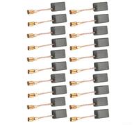 Feegow Lot de 10 balais de charbon pour meuleuse GWS 660 670 8-125 900-125, pièces de rechange de moteur 5 x 8 x 15 mm, compatibles avec numéro de pièce 1607014145