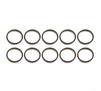 Feegow Lot de 10 manchons en caoutchouc pour roulements 607 608, housse de protection anti-poussière pour bague pour meuleuse d'angle, marteau électrique, outils électriques (bague de roulement 608)