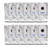 Feegow Lot de 10 sacs à poussière de rechange pour aspirateur, construction robuste, compatibles avec les robots Ecovacs T30S et Pro