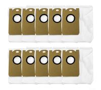 Feegow Lot de 10 sacs à poussière de rechange pour aspirateurs MEDION X20 SW+ MD 11415 en tissu non tissé pour Medion X21 SW+/MD 11500
