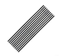 Feegow Lot de 10 scies à chantourner TPI 24 de 15,2 cm pour le travail du bois, bois dur et doux, contreplaqué, plastique et panneaux de particules, compatible avec cadres de scie à chantourner de