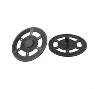 Feegow Lot de 2 supports de balai noirs compatibles avec Deebot X2 X2 pour Combo, support en plastique robuste pour système de balai d'aspirateur robot