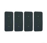 Feegow Lot de 4 éponges filtrantes pour sèche-linge Candy - Pièce de rechange 40006731 - Compatible avec Goc970At84 Evoc981At01 Evoc781Xa - Accessoire de filtre en mousse flexible